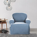 Cotton Classic Washable T-Cushion Chair Slipcover