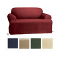 Cotton Classic T-cushion Loveseat Slipcover