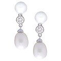 Sterling Silver Cultured Freshwater Pearl Earrings