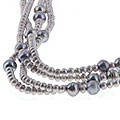 Cultured Freshwater Silvery Pearl Necklace