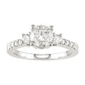 14k White Gold 1-1/3 ct TDW Round Diamond Engagement Ring (G-I, SI-I1)