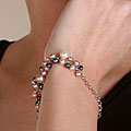 Sterling Silver Cultured Freshwater Pearl Bracelet