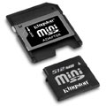 Kingston 512MB Mini-SD Memory Card with Adapter