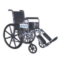Infinity Wheelchair Fixed Arm with Elevating Leg Rest