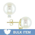 14k White Gold Akoya Pearl Earrings (Case of 3)
