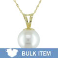 14k Yellow Gold Akoya Pearl Pendant (Case of 3)