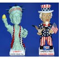 Statue of Liberty and Uncle Sam Bobble Heads