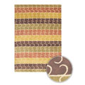 Hand-tufted Aurora Tan Wool Rug (5' x 7'6)
