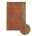 Hand-tufted Dani Dusty Rose/ Beige Wool Rug (5' x 7'6)