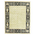 Hand-knotted Court of Versailles Ivory Wool Rug (7'9 x 9'9)