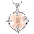 Sterling Silver CZ Pendant