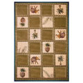 Santa Cruz Power-woven Contemporary Rug (3'6 x 5'1)