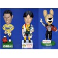 John Ball, Hong Myung Bo and Socceroo Bobbleheads