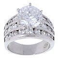 Sterling Silver CZ Wedding Ring