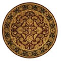 Hand-tufted Heritage Kashan Rug (8' Round)