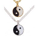 Goldplated Yin Yang Pendant