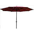 Red Tilting 9-foot Patio Umbrella