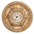 Kirch & Co. Gold Leaf Finished Wall Clock