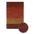 Hand-knotted Dharma Multicolor Wool Rug (5' x 8')