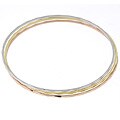 14k Gold Swiss Cut Bangle