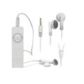 White Stereo Handsfree Headphones for MP3/MP4 players