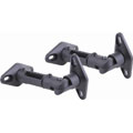Universal Black Satellite Speaker Mounts (6-pack)