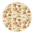 Lyndhurst Traditional Floral Motif Rug (8' round)