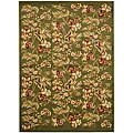 Lyndhurst Floral and Sage Rug (7'9 x 10'9)