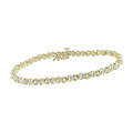 10k Yellow Gold 1/4ct Diamond Bracelet