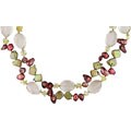 Cultured Freshwater Pearl Gemstone Necklace