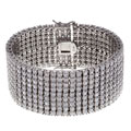 Sterling Silver Signature Bold CZ Bracelet