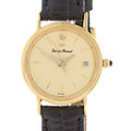 Lucien Piccard Women's 10k Gold Bezel Watch