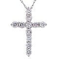 1/2ct Diamond Cross Pendant