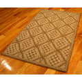 Honeycomb Polypropylene Area Rug (5'3 x 7'6)