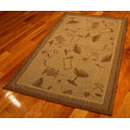 Cocktails Polypropylene Area Rug (7'10 x 11'2)