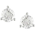 14k Gold 2ct TdW Round Diamond Stud Earrings (I-J, I2-I3)