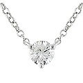 14k Gold and 1ct Diamond Solitaire Necklace