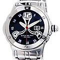 Stuhrling Original Women's Alpine Black Dial Steel Watch