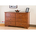 Chelsea Cherry 6-drawer Condo-sized Dresser