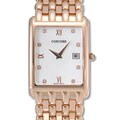 Concord Veneto Men's White Dial Rose Gold Watch
