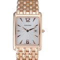 Concord Veneto Men's Silver Dial Rose Gold Watch