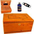 Oro Cuban Humidor Set