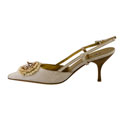 Prada Women's Embellished Slingbacks