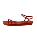 Prada Women's Patent Leather Flat Sandals