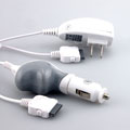 Car and Home Travel Charger Combo for Apple iPod