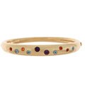 14k Gold and Semi Precious Gemstone Bracelet
