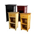 Shoji End Table with Shelves (China)