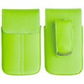 Motorola RAZR V3 Genuine Leather Green Case