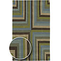 Hand-tufted Rio Wool Rug (8' x 11')