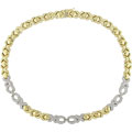 14k Two-tone Gold 2-1/3ct TDW Diamond Necklace